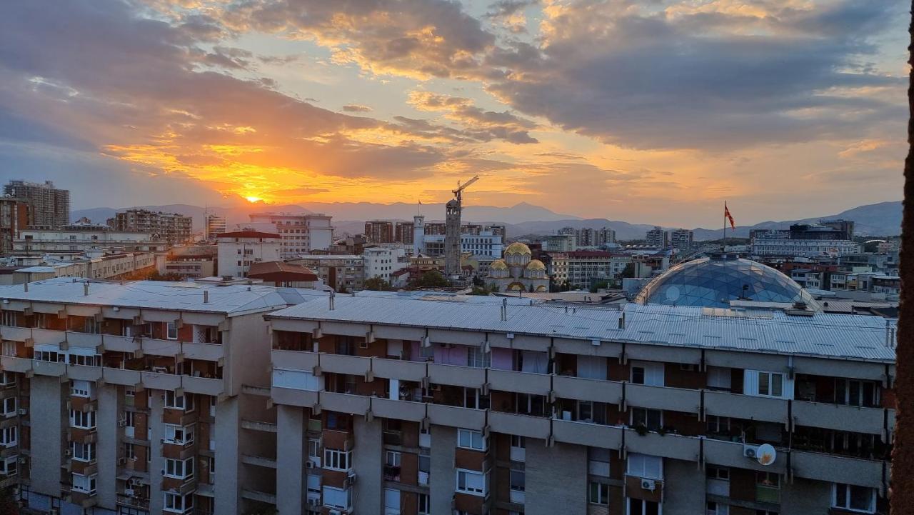 Risto Apartment Skopje Bagian luar foto